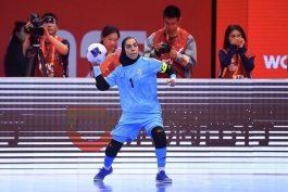 فرزانه توسلی-تیم ملی فوتسال زنان