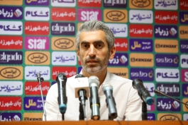 مجتبی جباری-سرمربی استقلال-نشست خبری