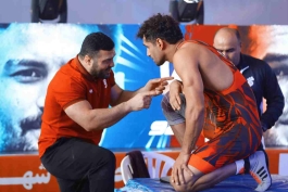 رضا یزدانی-کشتی آزاد-بانک شهر-لیگ برتر کشتی آزاد