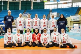 پیروزی والیبال نشسته زنان ایران مقابل ژاپن در انتخابی پارالمپیک