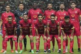 عکسی تیمی بازیکنان فولاد خوزستان در لیگ برتر گذشته - لیگ برتر ایران