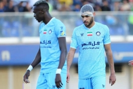 محمدمهدی زارع مدافع میانی گل گهر سیرجان و تیم ملی ایران و گزینه مدنظر استقلال و پرسپولیس - عثمان اندونگ مدافع سابق گل گهر و تیم ملی سنگال و مدنظر استقلال تهران - بازی پرسپولیس و گل گهر سیرجان - لیگ برتر ایران