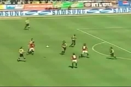 Francesco Totti one-touch passing