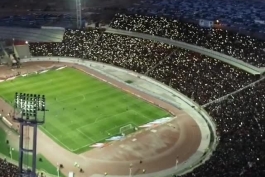 فیلم دیدنی از جو ورزشگاه سهند تبریز در پیج 433