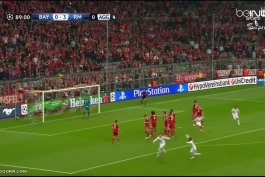 گل زمینی رونالدو از ضربه ایستگاهی به بایرن مونیخ