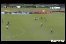 عملکرد مسی مقابل پاراگوئه در سال 2008