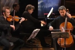 موسیقی کلاسیک: تریو (سه نوازی) از فرانتس شوبرت -  Franz Schubert - Trio No. 2 for piano, violin, and violoncello - Andante con moto