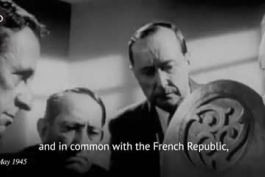 فیلم جالب اعلام خاتمه جنگ جهانی دوم توسط "وینستون چرچیل" + متن