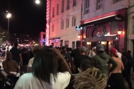  جشن هواداران مارسی پس از شکست PSG !