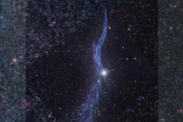 شیرجه به اعماق ستارگان راه‌شیری و تماشای «سحابی ابرنواختری پرده» از نمای نزدیک
