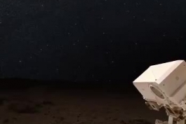 آسمان زیبای شب در مریخ فیلمی از کاوشگر فضایی
