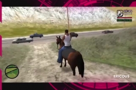 اسب در GTA San Andreas!!!