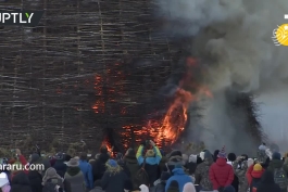 🔥🔥🔥روس‌ها ، کاخ کرونا را به آتش کشیدند🔥🔥🔥