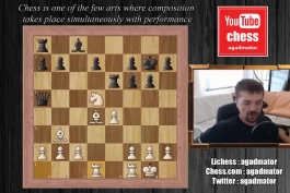 بهترین قربانی وزیر در تاریخ شطرنج. رشید نجم الدینف در برابر اولگ چرنیکوف.