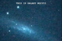 نمایی واقعی از دو کهکشان از پشت تلسکوپ! +ویدیو