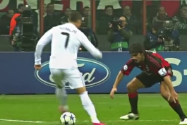 🔥 فکت : کریستیانو تنها بازیکن تاریخ لیگ قهرمانان که موفق شد در 1 دقیقه روی 2 گل تاثیر مستقیم بذاره ( گل و پاس گل ) در بازی رئال مادرید - میلان لیگ قهرمانان فصل 2010/11