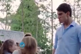 کریم باقری موقع جدا کردن