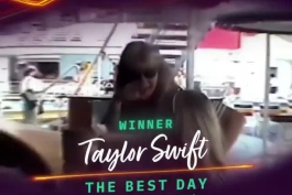 !Taylor Swift Won Best Family Feature At The CMT Awards!