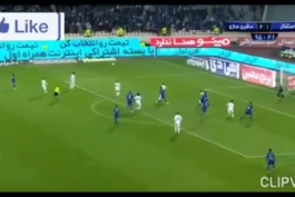 چالش ✴حدس سرنوشت توپ✴صحنه ای از بازی استقلال