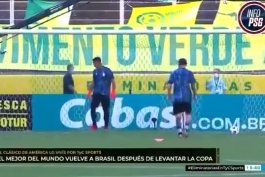 کاشته دقیق مسی به سه کنج تو تمرینات آرژانتین