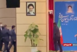 سیلی خوردن استاندار جدید آذر شرقی ایران در مراسم معارفه، یاد بنده خدا مسعود شجاعی و سیلی اش از هوادارتراکتورسازی افتادم😳