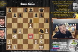 مسابقه قهرمانی شطرنج جهان 2021. مگنوس کارلسن در برابر یان نپومنیاشچی. بازی شماره 9