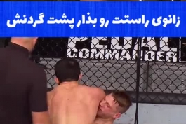 🔥 راهنمایی اسلام ماخاچف توسط حبیب نورماگومدوف در کنار قفس! (ویدئو)