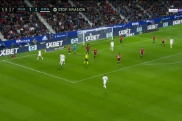 خلاصه بازی رئال مادرید3-1اوساسونا با گزارشگری جذاب عربی 