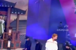 فیلم| اجرای زنده جومونگ در کنسرت بی تی اس (BTS) آرمی ها را ذوق زده کرد