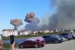 انفجار درنیروهوایی ارتش روسیه 