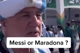 مسی یا مارادونا از دید خود ارژانتینی ها  نه از دید سوخته دلان 🤣