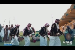 رقص شمشیر رونالدو در عربستان
