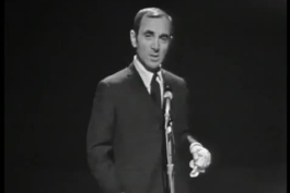 اجرای زنده آهنگ زیبای La bohème از (Charles Aznavour(۱۹۶۶ با متن و ترجمه