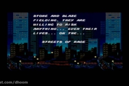 بازی خاطره انگیز شورش در شهر سگا (streets of rage)