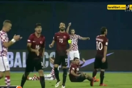 خلاصه بازی کرواسی۱-۱ترکیه مقدماتی جام جهانی ۲۰۱۸