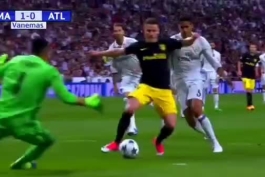 هتریک کریس رونالدو مقابل اتلتیکومادرید در لیگ قهرمانان اروپا 