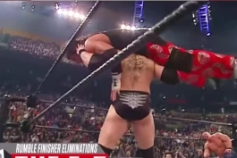 Wwe top 10 rumble finisher elimination