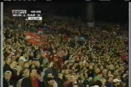 بایرن مونیخ ۱ هشتسلونا ۰ لیگ قهرمانان ۱۹۹۸/۱۹۹۹ بازی رفت 🔥 🔥🔥 با سلطان علی دایی هم دبلتون کردیم 😉 