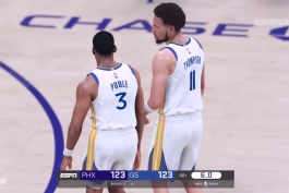 👌👌👌گیم پلی جذاب nba 2k24 تو کنسول ps5 ( لحظات پایانی دیدار گلدن استیت وری یرز - فینیکس سانز )👍👍👍