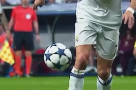 گل سطح بالای کریستیانو رونالدو به اتلتیکو مادرید / نیمه نهایی لیگ قهرمانان اروپا