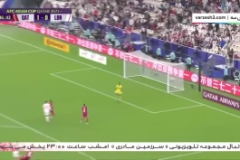 خلاصه بازی قطر ۳ - لبنان ۰