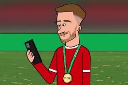 کارتون بلیچر ریپورت از قهرمانی لیورپول در جام اتحادیه ۲۰۲۴