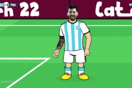 انیمیشن طنز فینال جام جهانی۲۰۲۲
