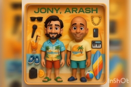دانلود آهنگ برو برو از آرش و Jony با کیفیت 320 و 128 + متن کامل، پخش آنلاین و لینک مستقیم رایگان