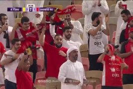 گل سعید عزت اللهی به الاتحاد عربستان در بازی الاتحاد و شباب الاهلی