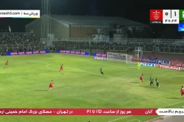 خلاصه بازی خیبر خرم آباد 2 _ پرسپولیس 1 هفته هفتم لیگ برتر فوتبال ایران 1405_1404