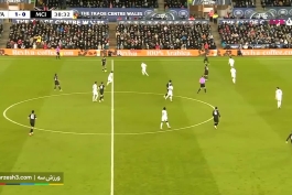 خلاصه بازی سوانسی و منچسترسیتی همراه با گل های تماشایی