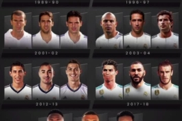 ۳ بازیکن برتر تاریخ رئال مادرید به تفکیک هر دهه؛ با حضور زیدان، رونالدو و امباپه 