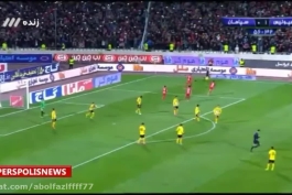 گل پنالتی خاطره انگیز مهدی طارمی و رامین رضائیان به سبک پنالتی بارسلونا /  طارمی و رضائیان با الگو برداری از پنالتی مسی و سوارز به زیبایی دروازه سپاهان را باز میکنند