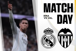 شبکه‌های پخش زنده بازی رئال مادرید - والنسیا ساعت ۲۳:۳۰